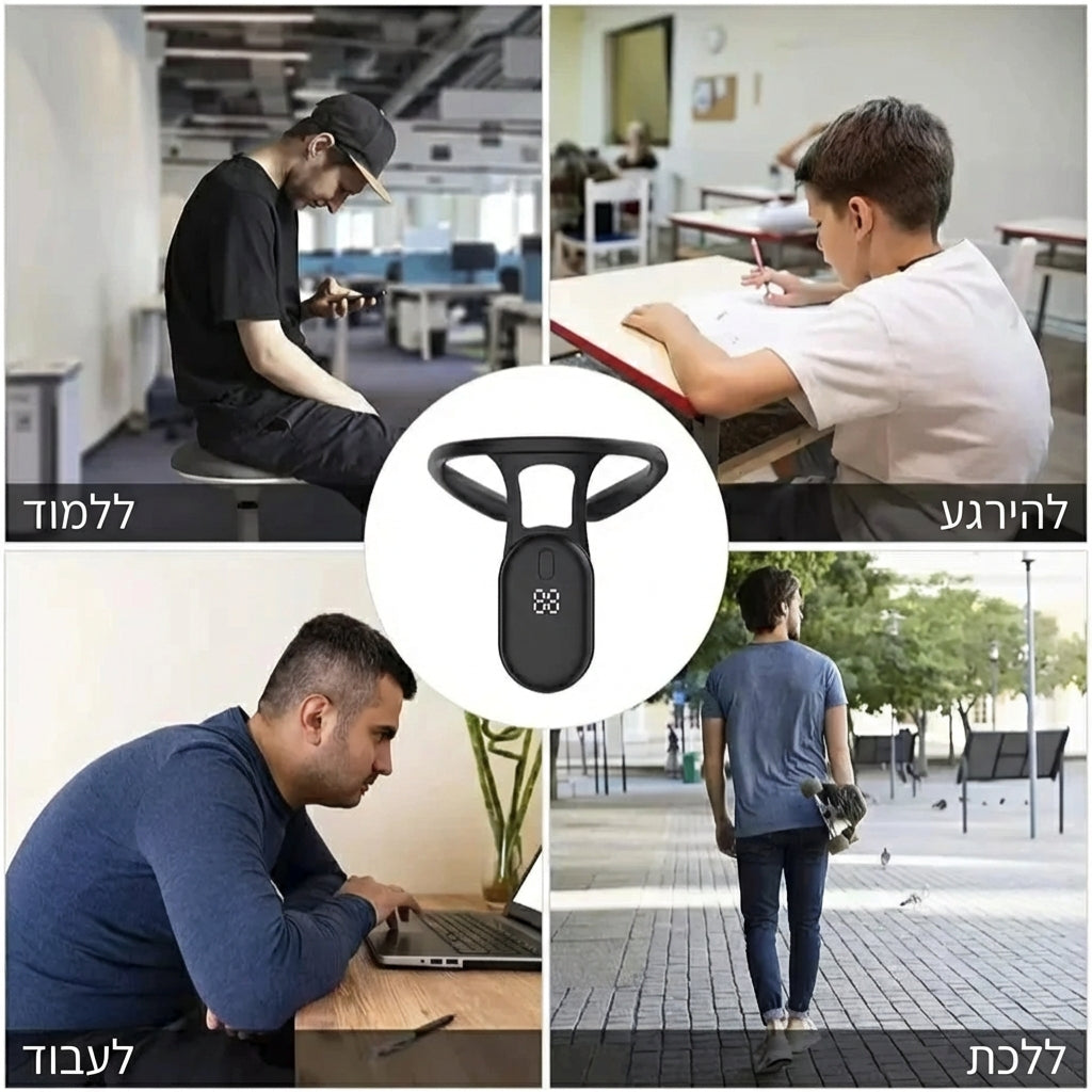 פלקסי מיישר יציבה חכם
